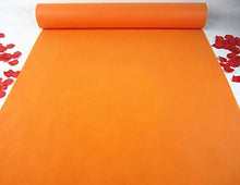 Load image into Gallery viewer, 5M 10M Wedding Party Carpet Rug Aisle Runner Red White Decoration non-woven fabric for Outdoor Beach Weddings Thickness:0.8 mm